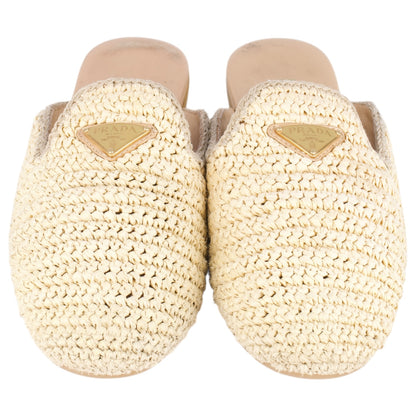 Prada Crocheted Mules