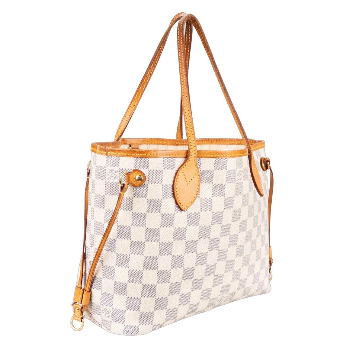 Louis Vuitton Damier Azur Neverfull PM Shopper Bag