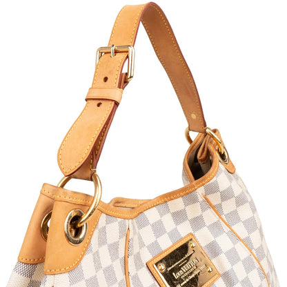 Louis Vuitton Monogram Damier Azur Galliera PM Shoulder Bag