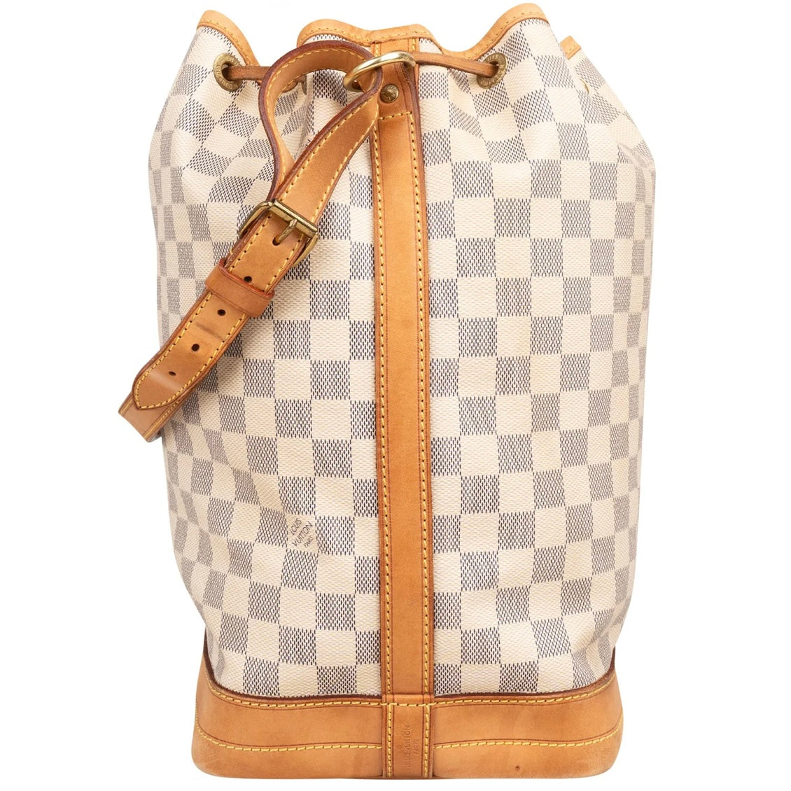 Louis Vuitton Monogram Damier Azur Canvas Sac Noé Grande Shoulder Bag