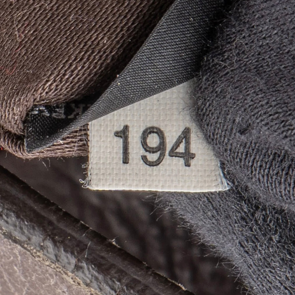 Miu Miu Grey Leather Lock Handbag