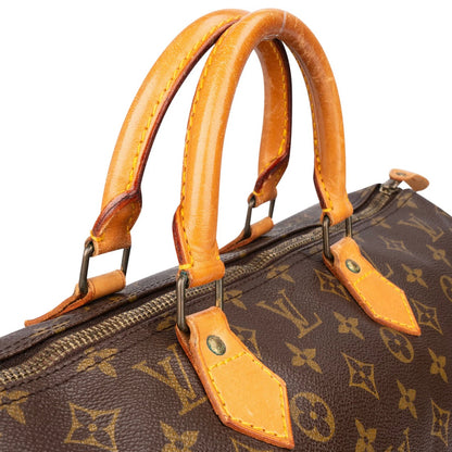 Louis Vuitton Canvas Monogram Speedy 40 Handbag
