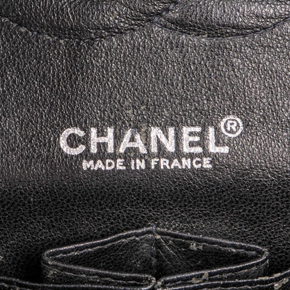 Chanel Quilted Tweed Medium Double Flap Crossbody Bag