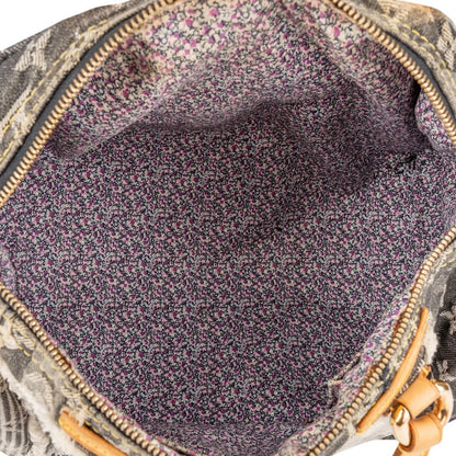 Louis Vuitton Limited Monogram Denim Patchwork Speedy 30 Handbag