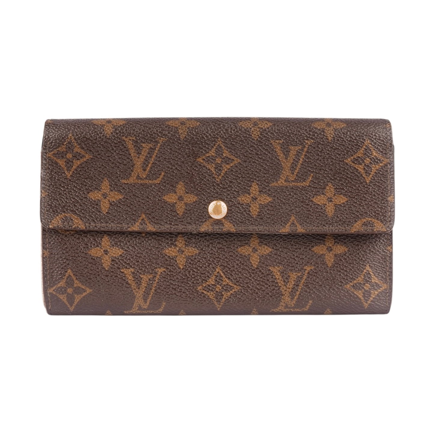Louis Vuitton Canvas Monogram Long Wallet
