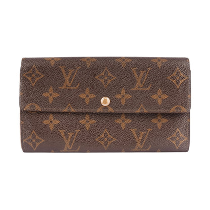 Louis Vuitton Canvas Monogram Long Wallet