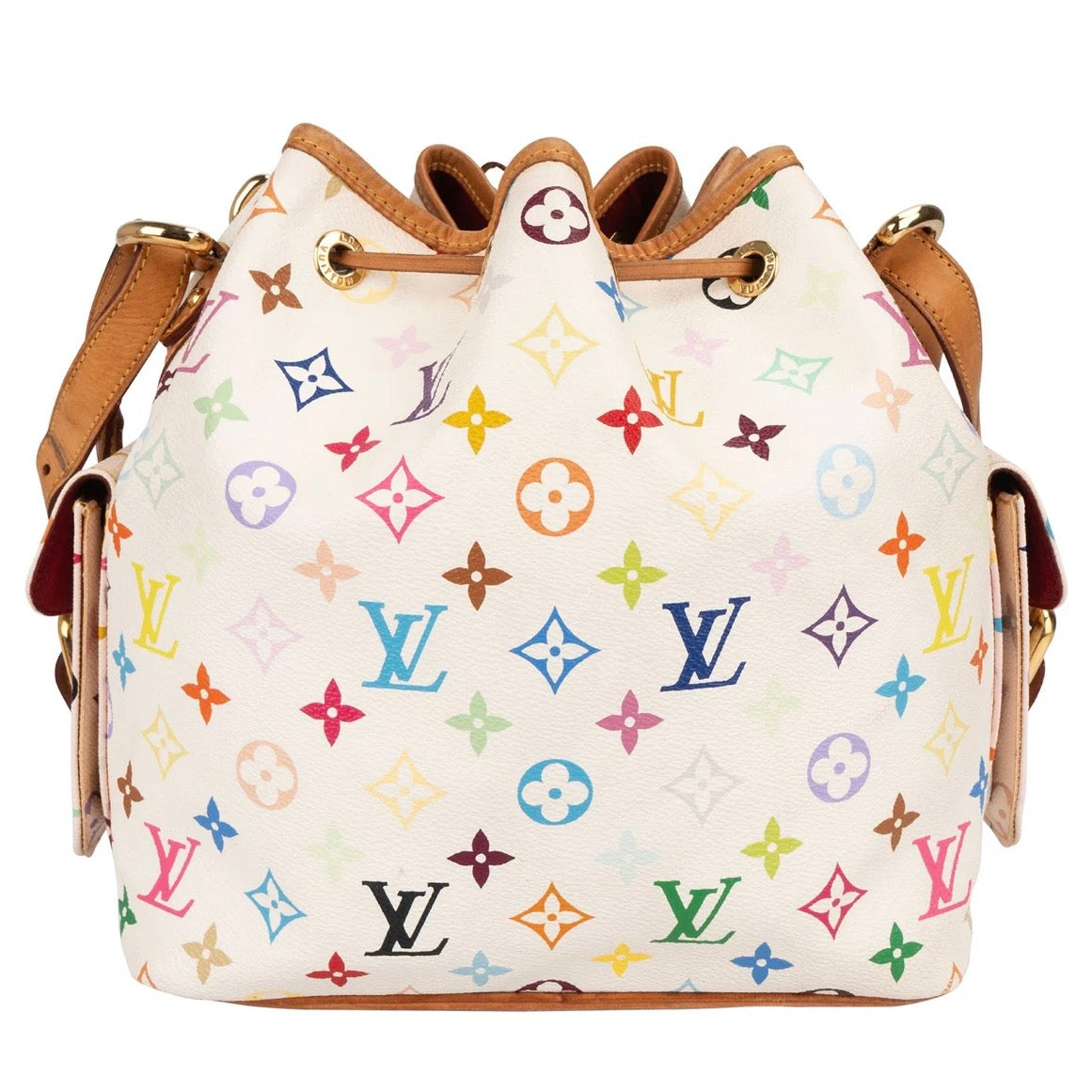 Louis Vuitton Monogram Murakami Multicolor Sac Noé Petit Shoulder Bag