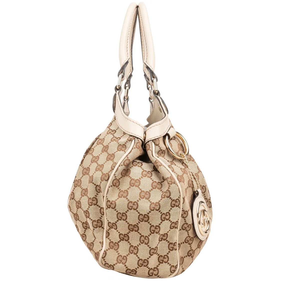 Gucci Monogram GG Canvas Sukey Handbag