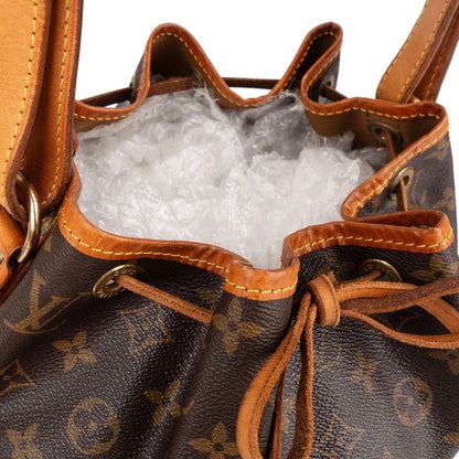 Louis Vuitton Monogram Canvas Sac Noé Petit Shoulder Bag