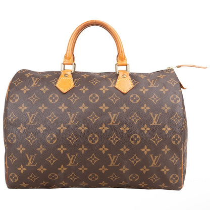 Louis Vuitton Canvas Monogram Speedy 35 Handbag