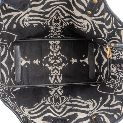 MCM Monogram Visetos Liz Reversible Shopper Shoulder Bag