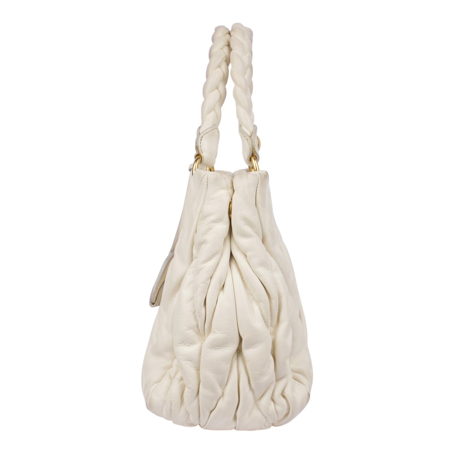 Miu Miu Quilted Leather Handbag