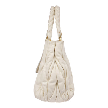 Miu Miu Quilted Leather Handbag