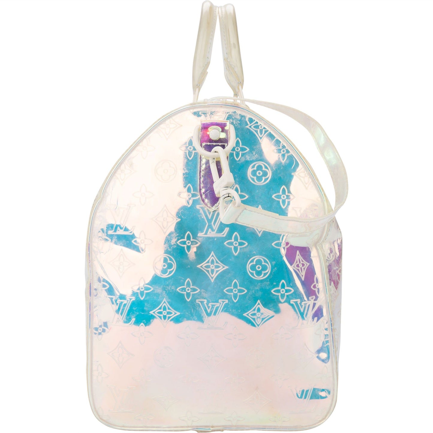 Louis Vuitton Transparent Prism By Virgil Abloh Keepall Bandouliere 50