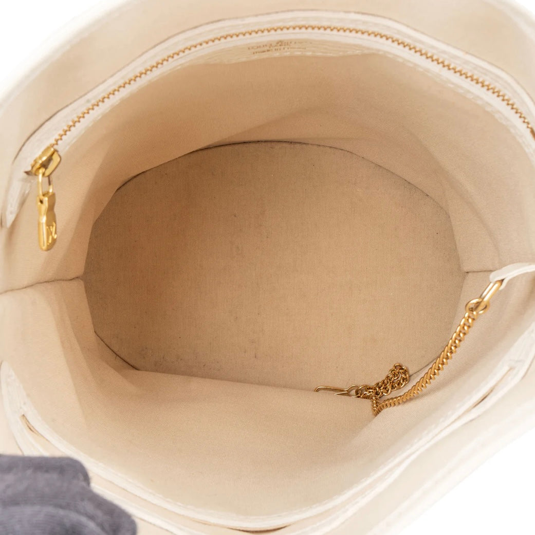 Louis Vuitton Mini Lin Monogram Bucket PM Handbag