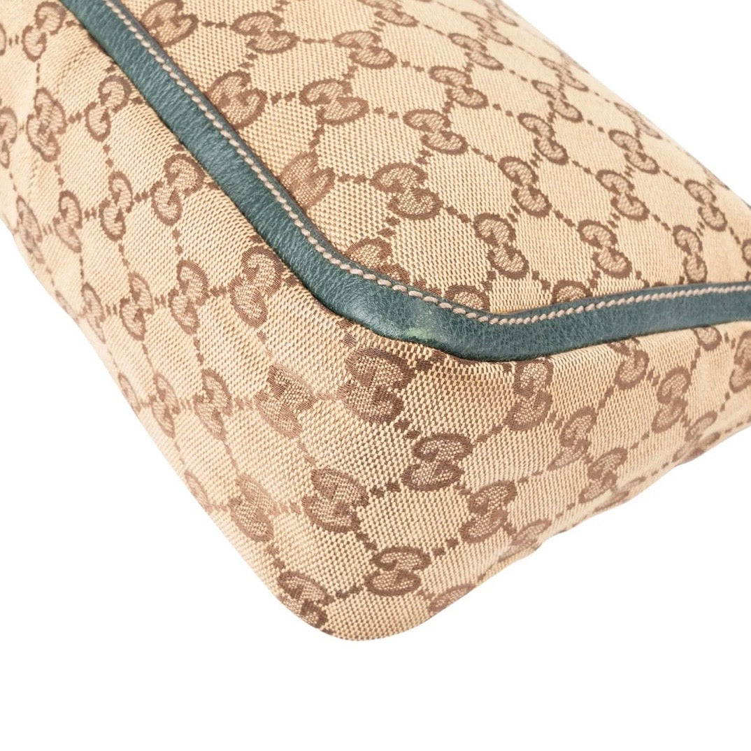 Gucci Monogram GG
Canvas Pochette Handbag
