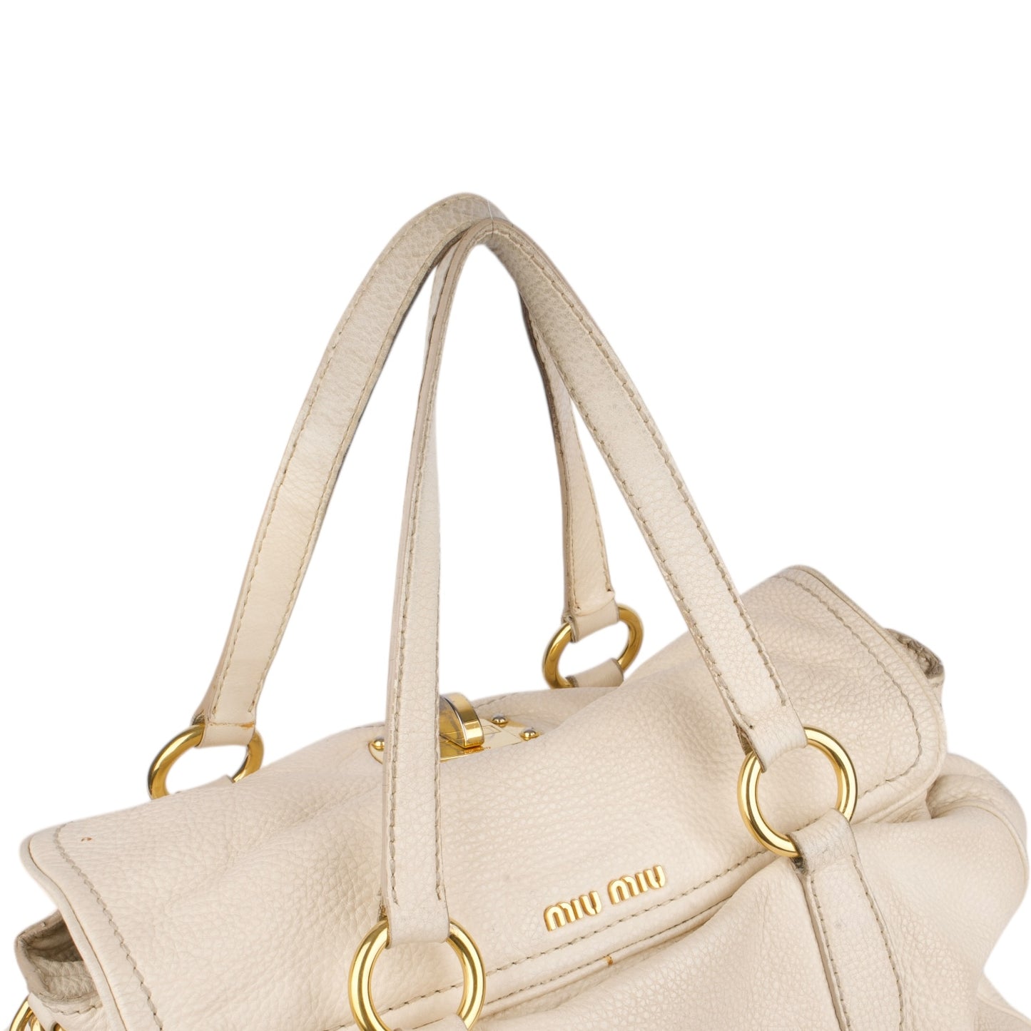 Miu Miu Classic Leather Shoulder Bag