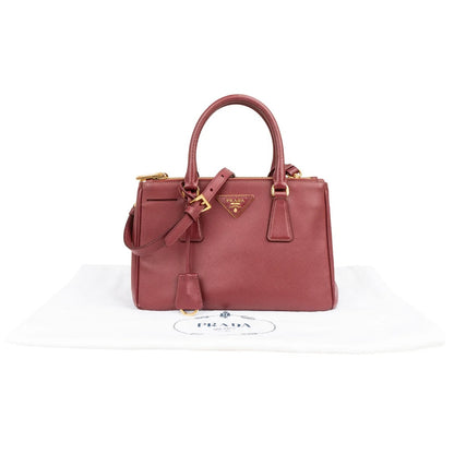 Prada Saffiano Leather Small Galleria Handbag
