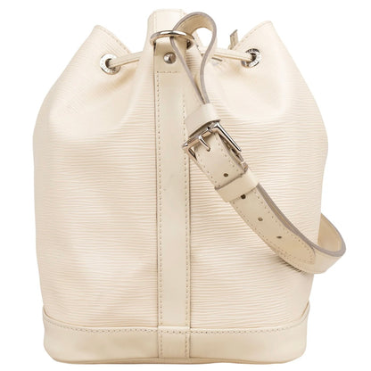 Louis Vuitton Blanco Epi Leather NM Noé Small Shoulder Bag