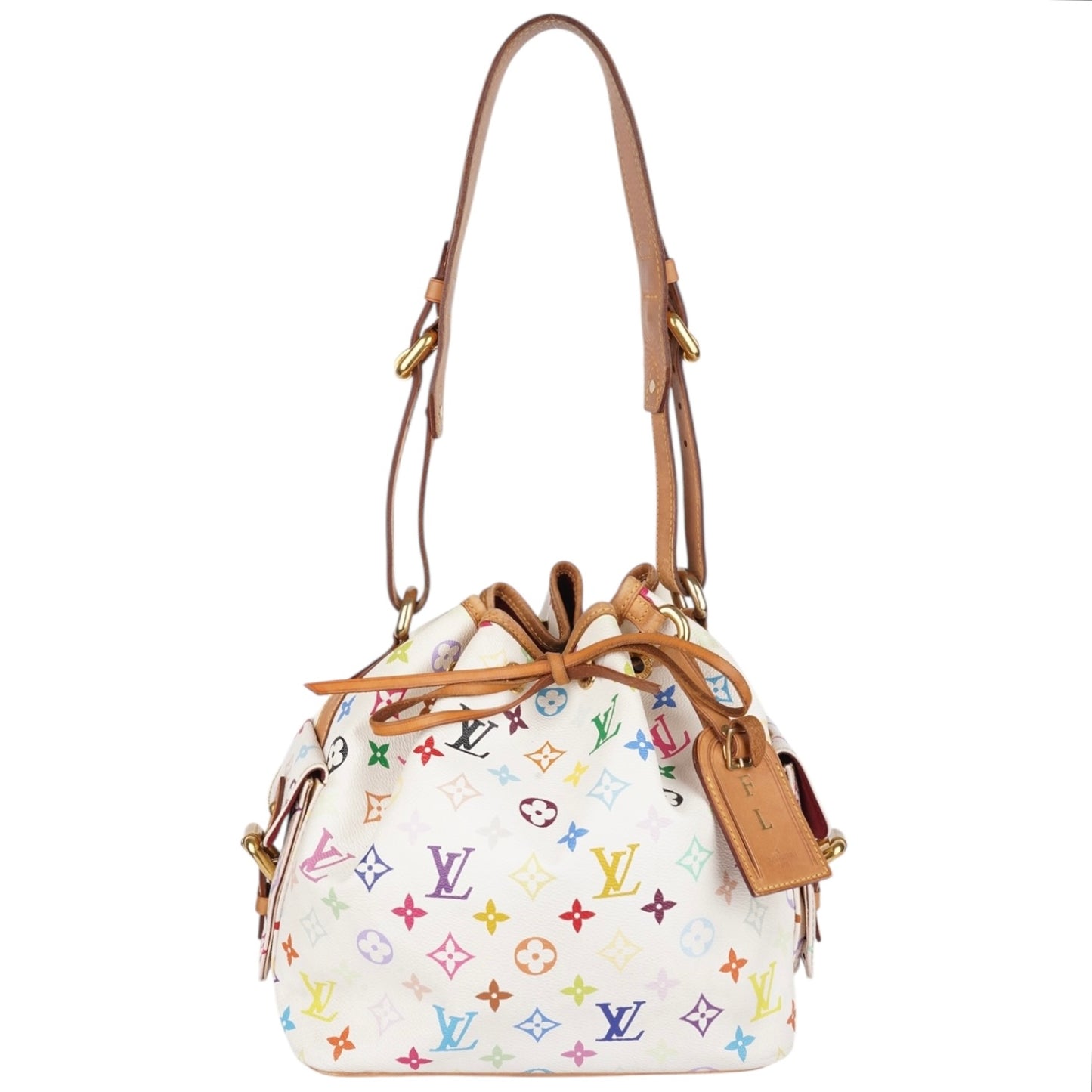 Louis Vuitton Murakami Multicolor Sac Noe Petit Shoulder Bag