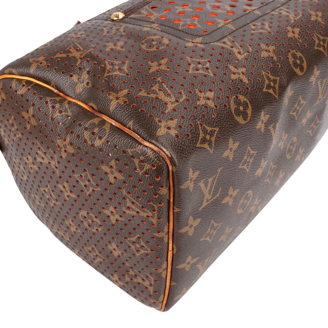 Louis Vuitton Limited Perforated Monogram Speedy 30 Handbag
