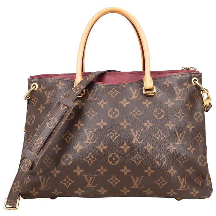 Louis Vuitton Monogram Canvas Pallas MM Handbag