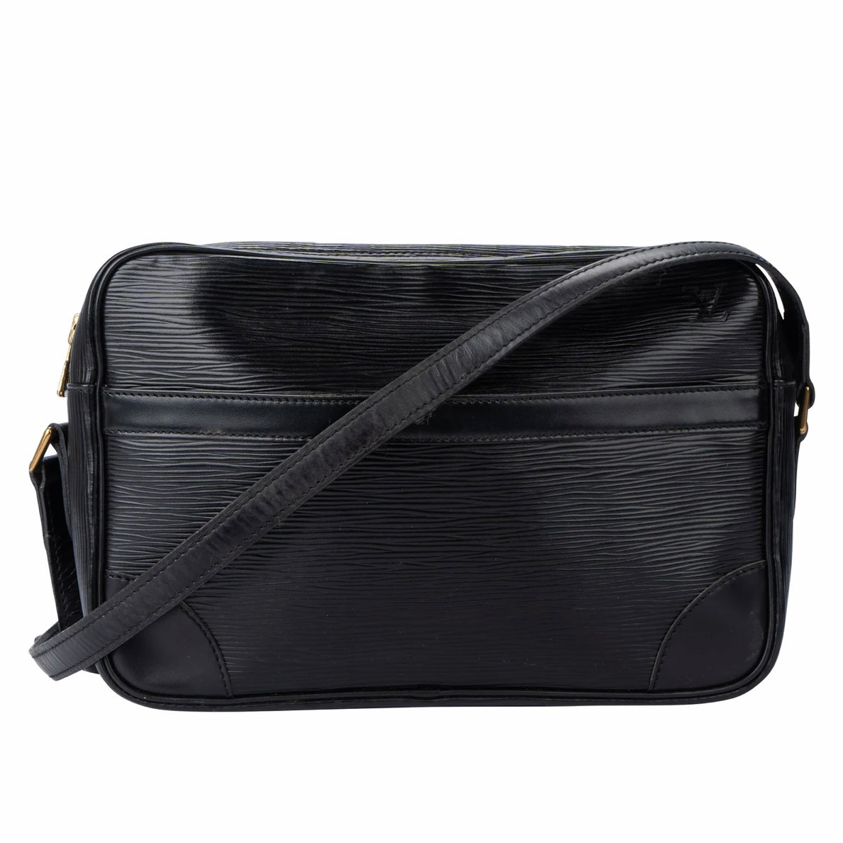 Louis Vuitton Noir Epi Leather Trocadero 27 Crossbody Bag
