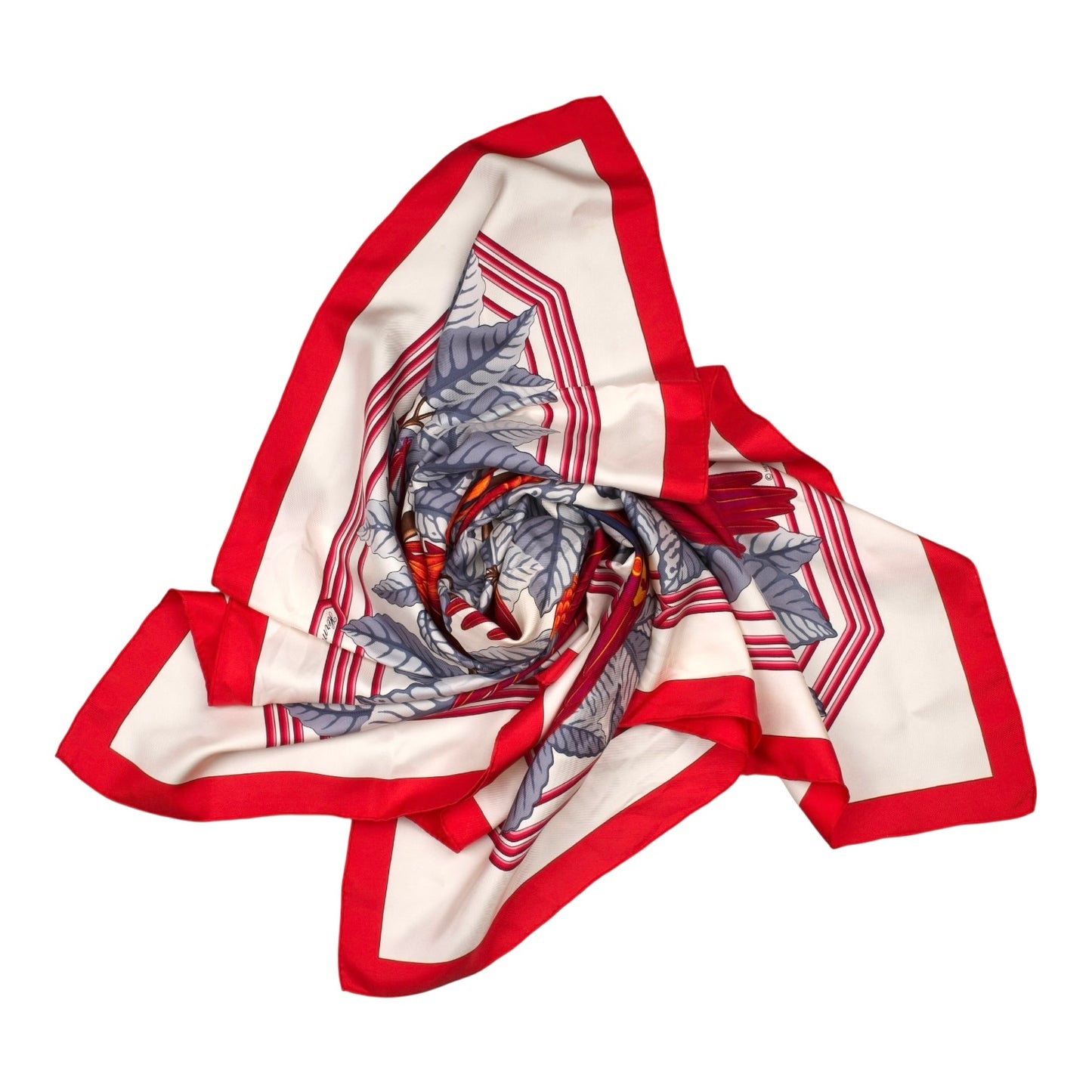 Hermes Los Perroquets Silk 90 Scarf Touch