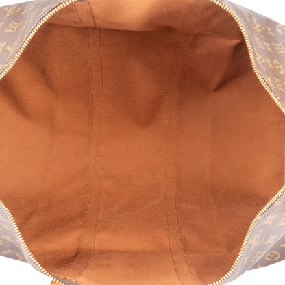 Louis Vuitton Monogram Canvas Keepall 55 Shoulder Travel Bag