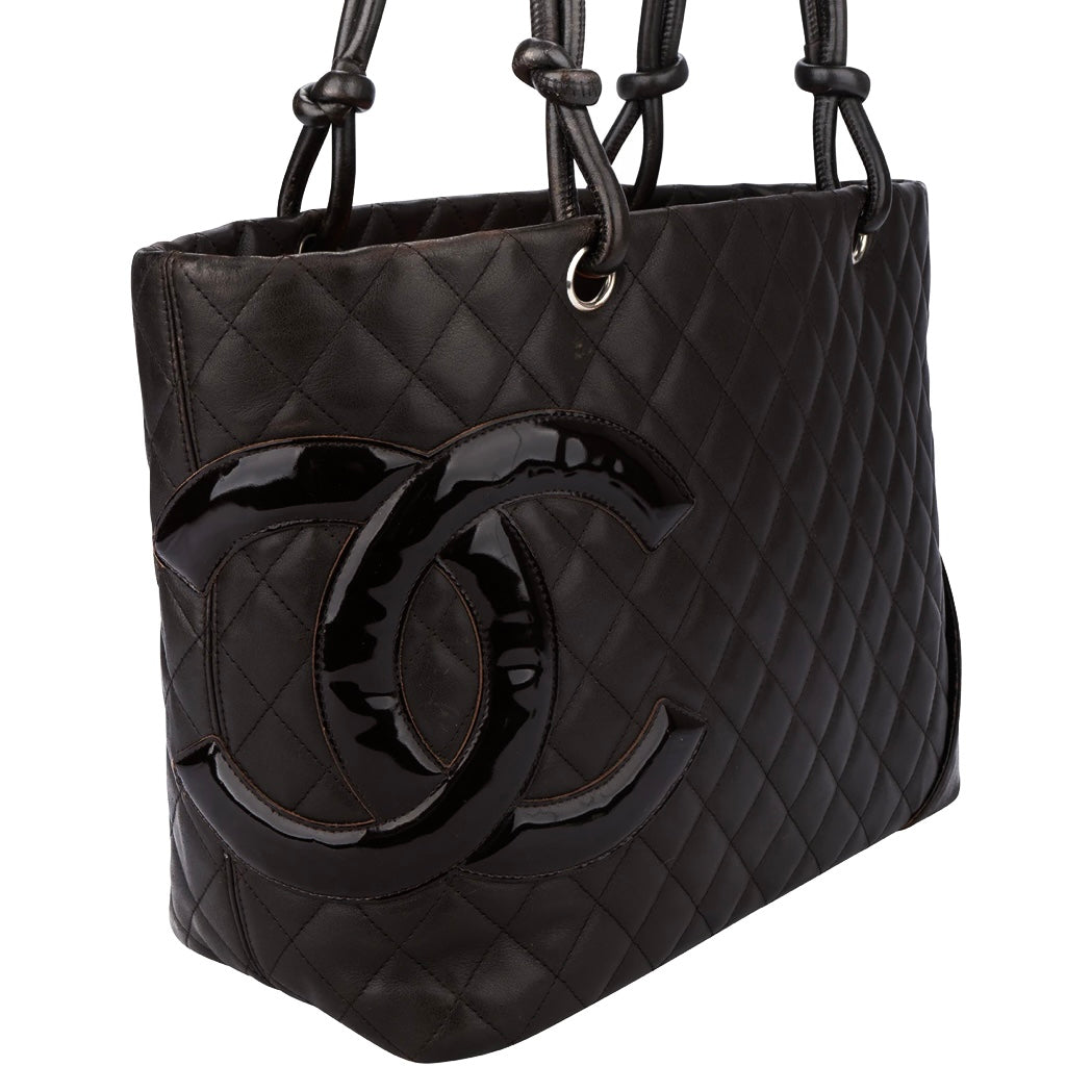 Chanel Quilted Lambskin Chambon Handbag