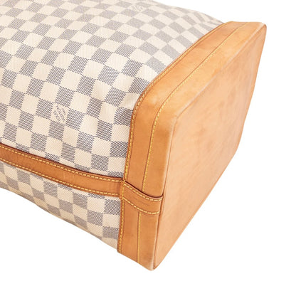 Louis Vuitton Monogram Damier Azur Canvas Sac Noé Grande Shoulder Bag