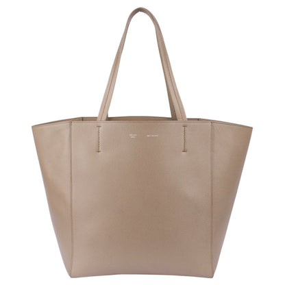 Celine Leather Cabas Shopper Bag