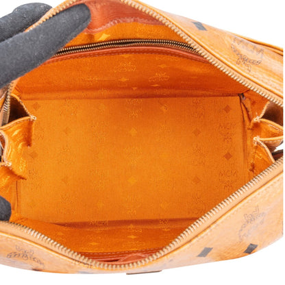 MCM Monogram Visetos Boston Handbag