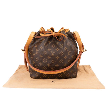 Louis Vuitton Monogram Canvas Sac Noé Petit Shoulder Bag