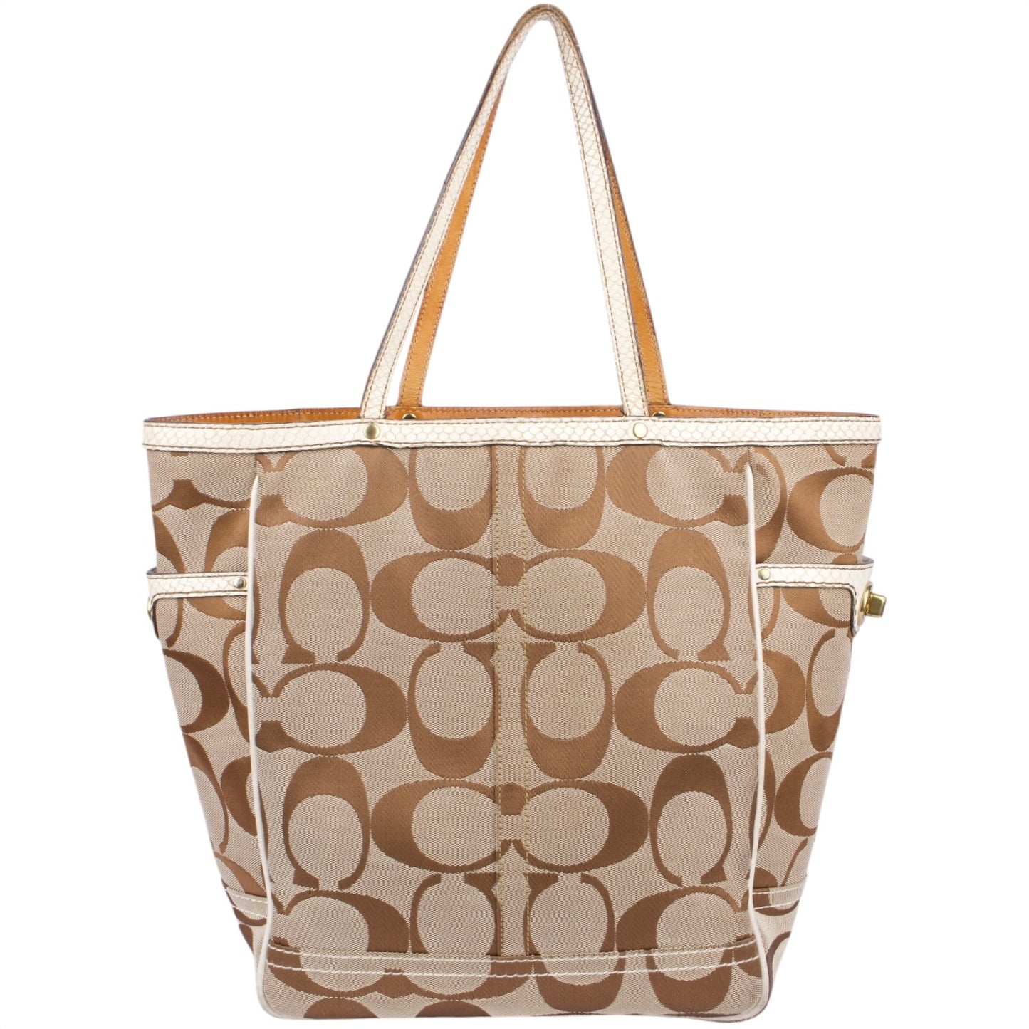 Coach Monogram Shoulder Bag