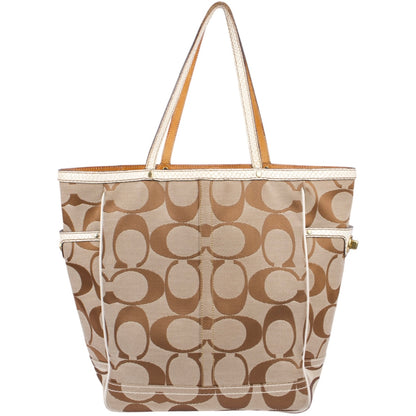Coach Monogram Shoulder Bag