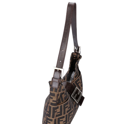 Fendi FF Monogram Baguette Shoulder Bag