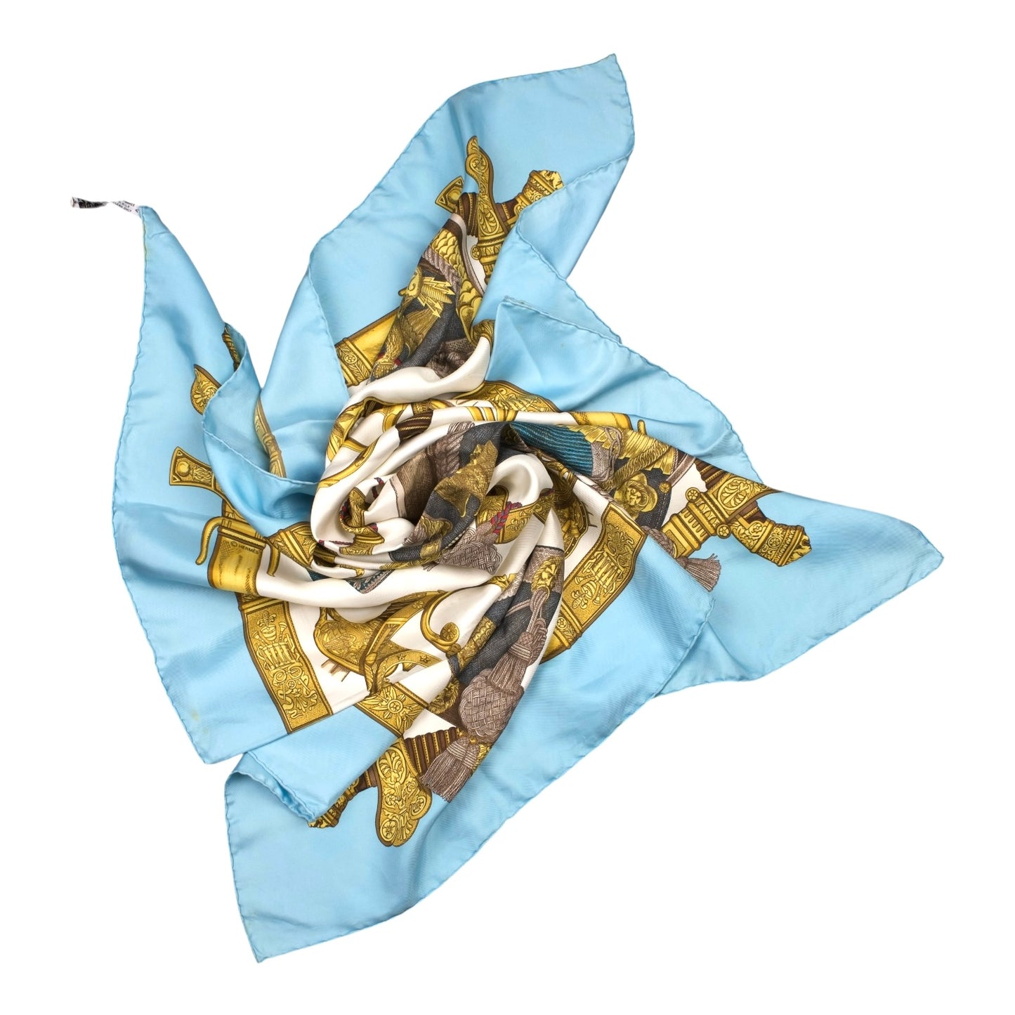 Hermes Grand Uniforme Silk 90 Scarf Touch