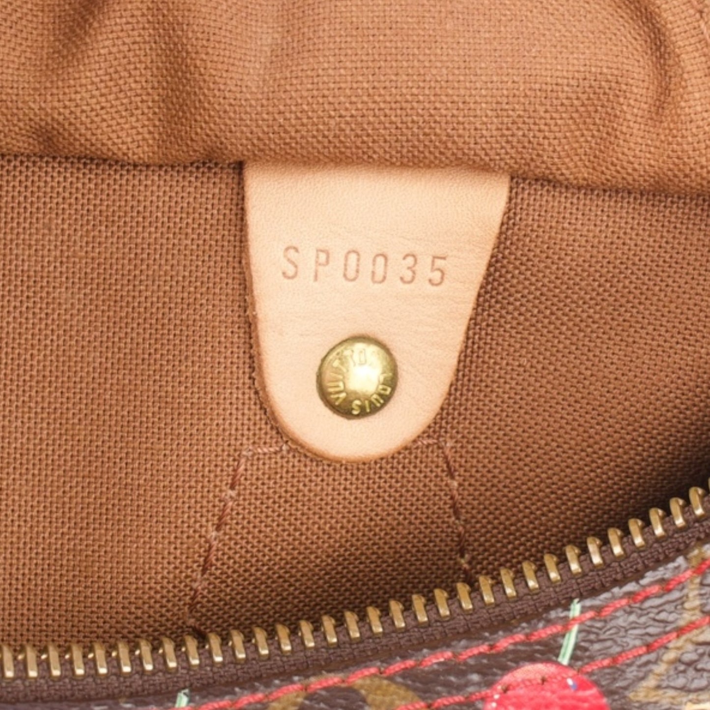 Louis Vuitton Canvas Monogram Limited Cherry Speedy 25