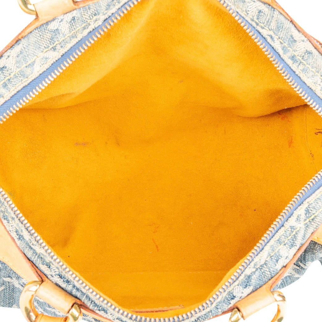 Louis Vuitton Denim Monogram Neo Speedy 30 Handbag