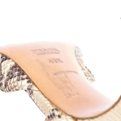 Prada Phyton Heels