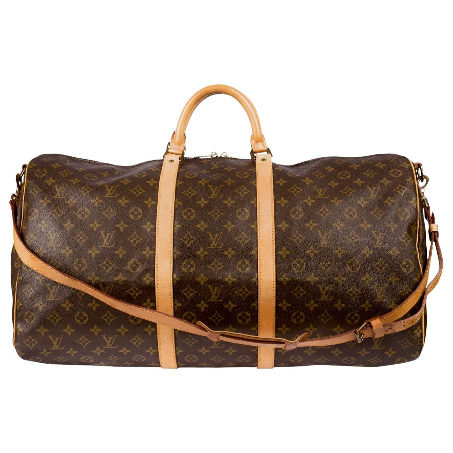 Louis Vuitton Canvas Monogram Keepall Bandouliere 60