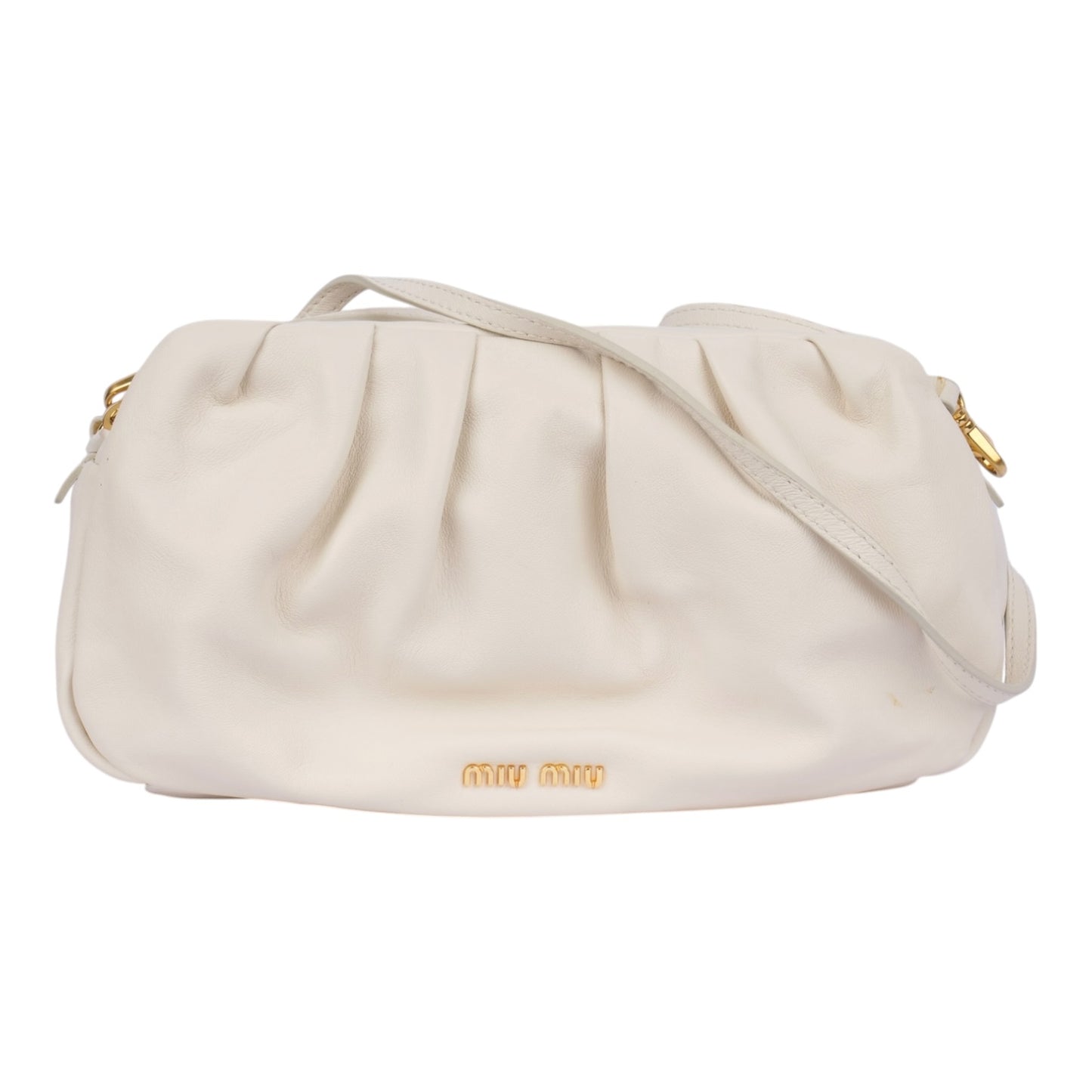Miu Miu Quilted Leather Crossbody Bag