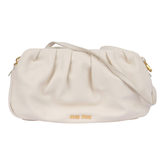 Miu Miu Quilted Leather Crossbody Bag