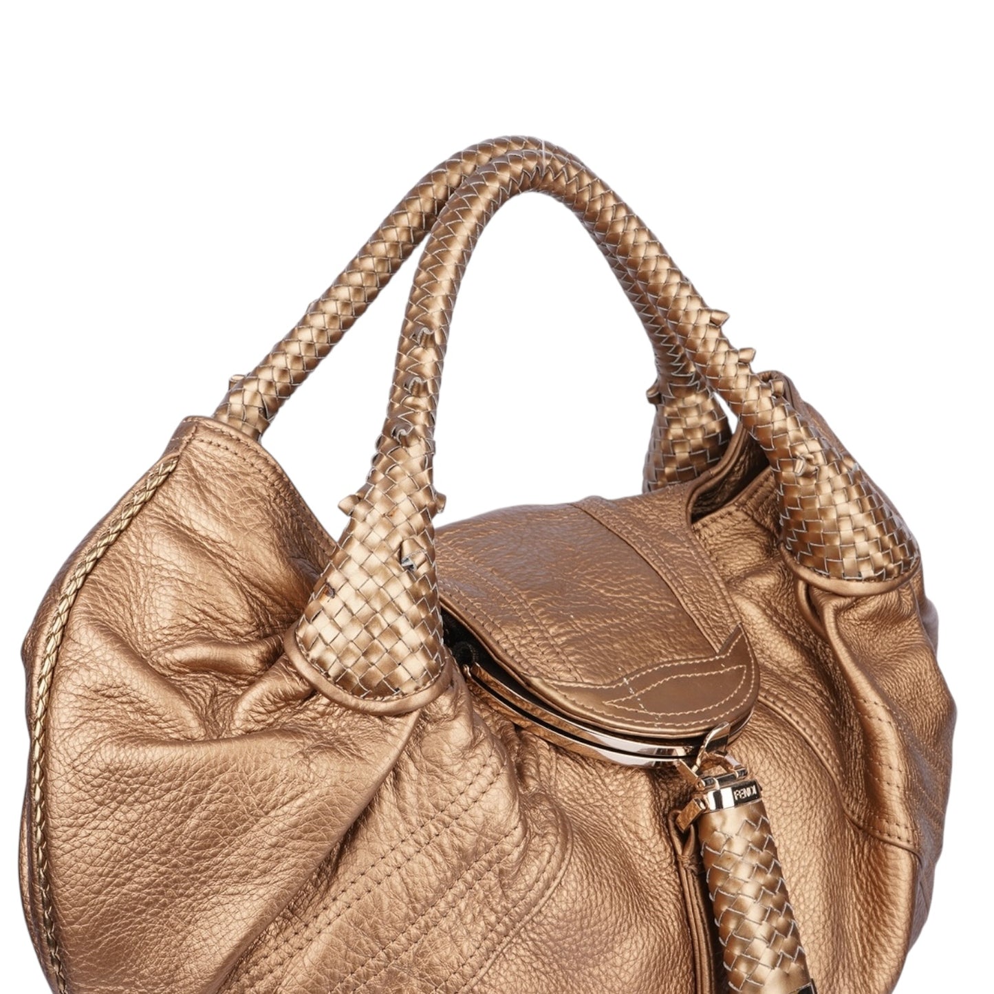 Fendi Gold Spy Bag