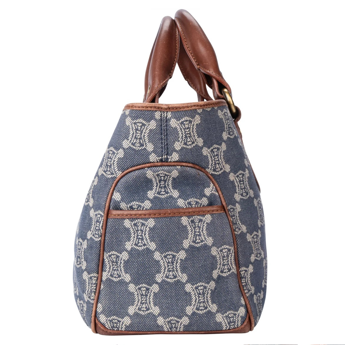 Celine Denim Maccadam Monogram Boogie Handbag