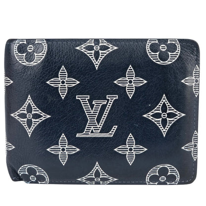 Louis Vuitton Monogram Shadow Comics Multiple Wallet