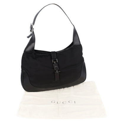 Gucci Black Leather Jackie Handbag