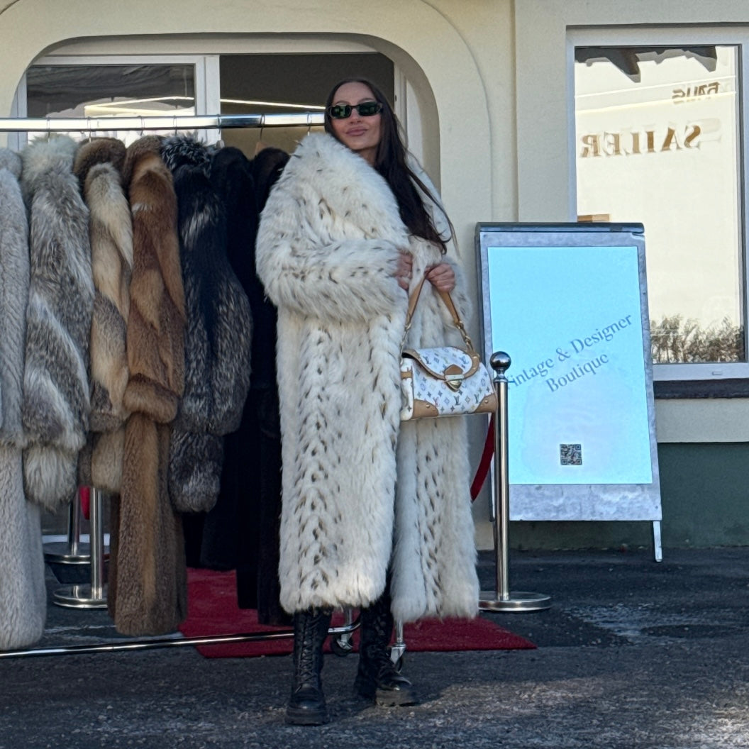 Fox Fur Coat Vintage