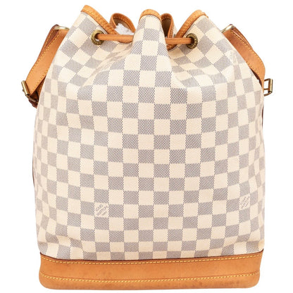 Louis Vuitton Monogram Damier Azur Canvas Sac Noé Grande Shoulder Bag